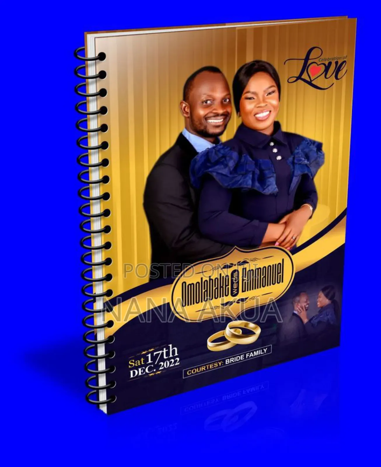 Wedding Notepad Souvenir (High Quality Branding)