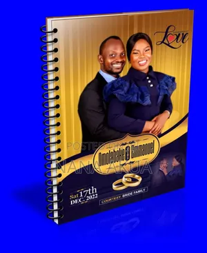 Wedding Notepad Souvenir (High Quality Branding)