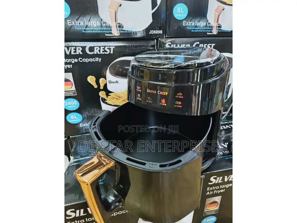 Extra Large 8l Silver Crest Air Fryer
