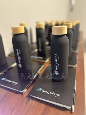 Flask and Notepad Branding