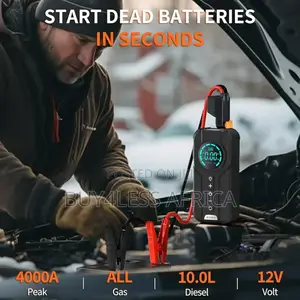 4 in 1 Jump Starter and Air Compressor