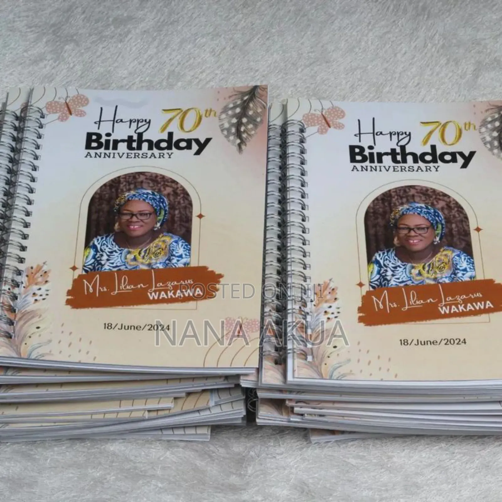 Birthday Notepads as Souvenirs (High Quality Branding)