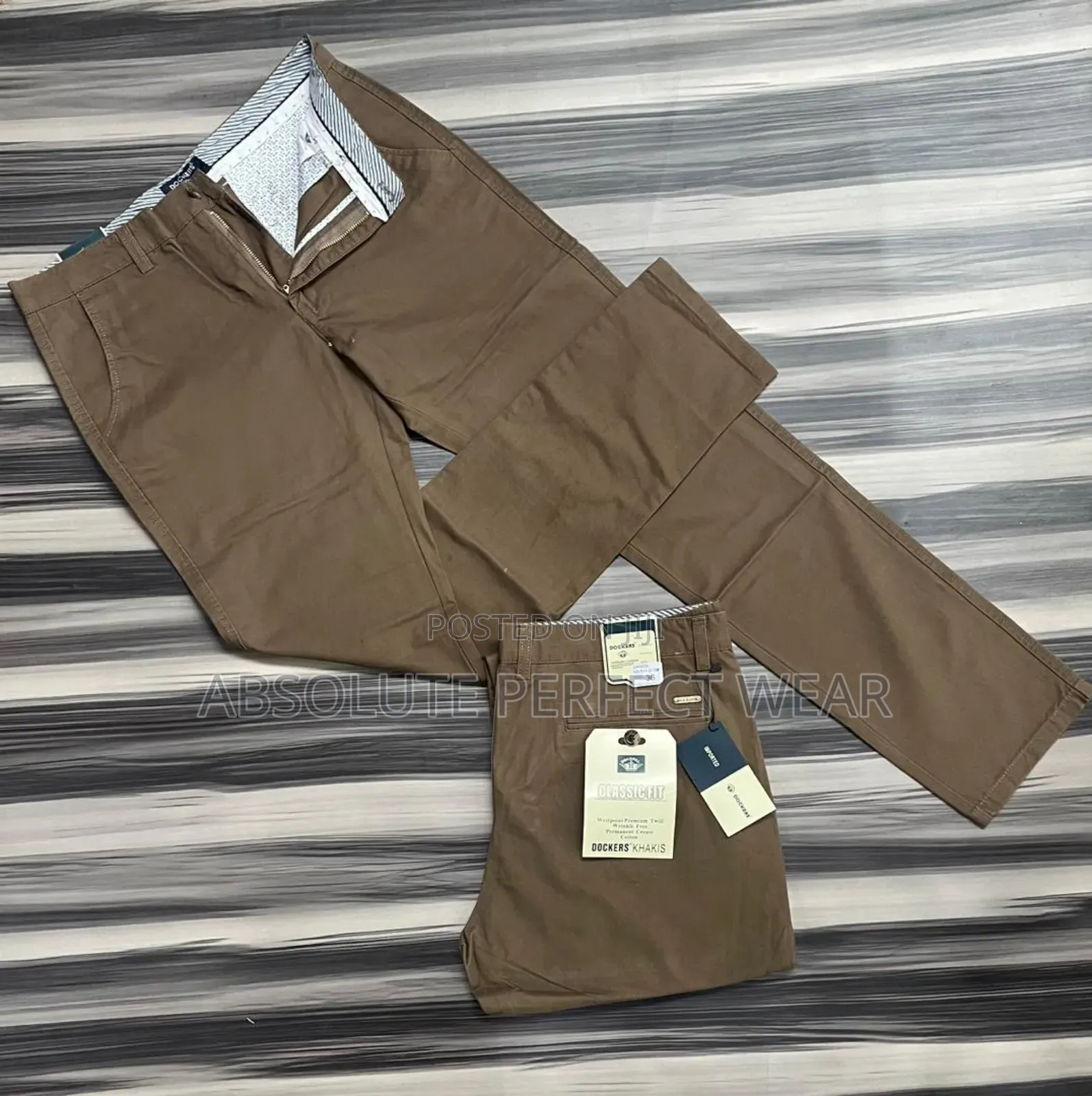 Correct Zara Khaki Trousers for Men
