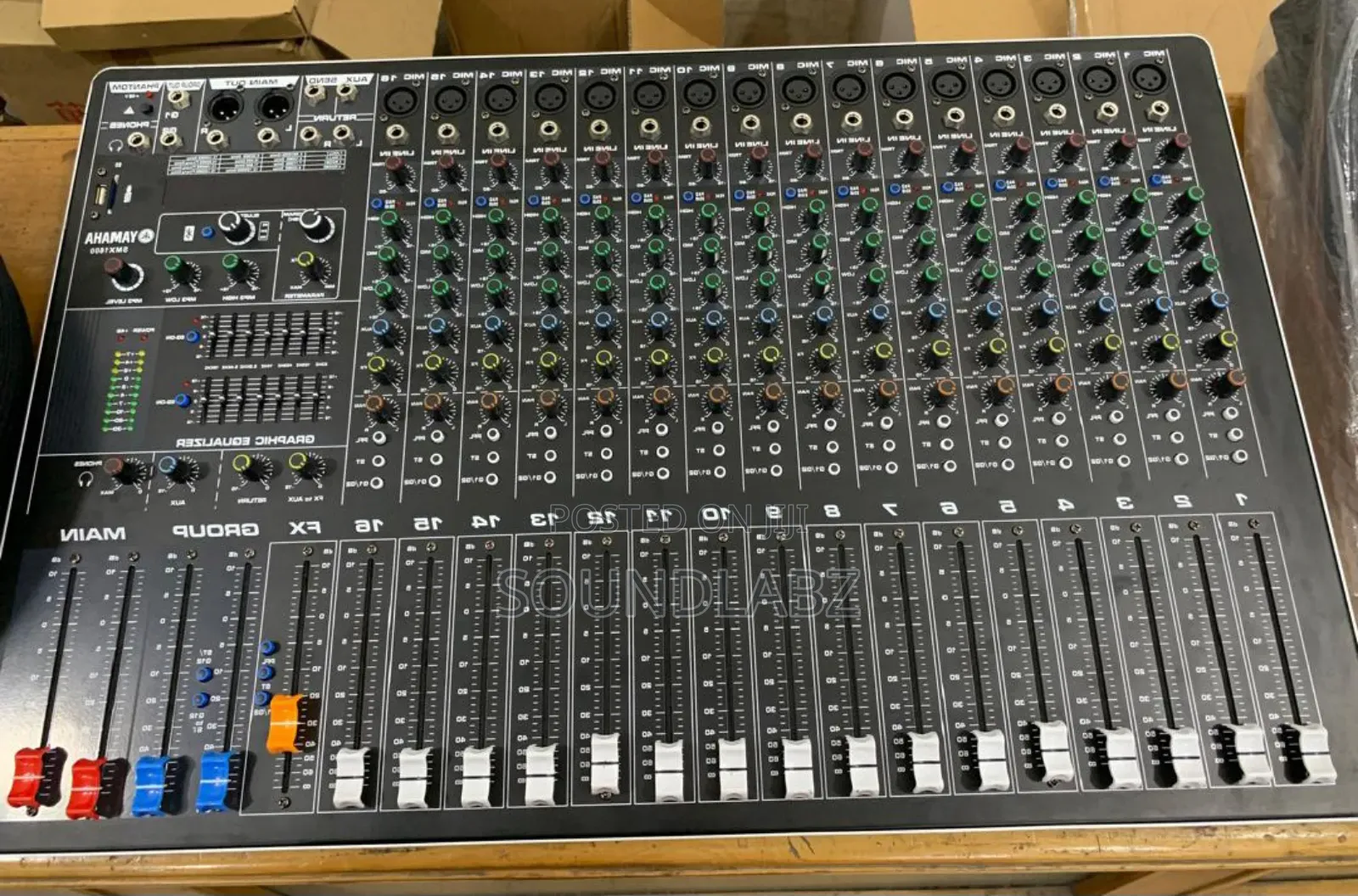 Yamaha SMX-1600 16-Channel Raw Mixer