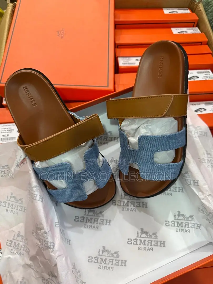 Ladies Hermes Slippers