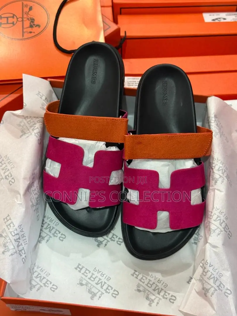 Ladies Hermes Slippers