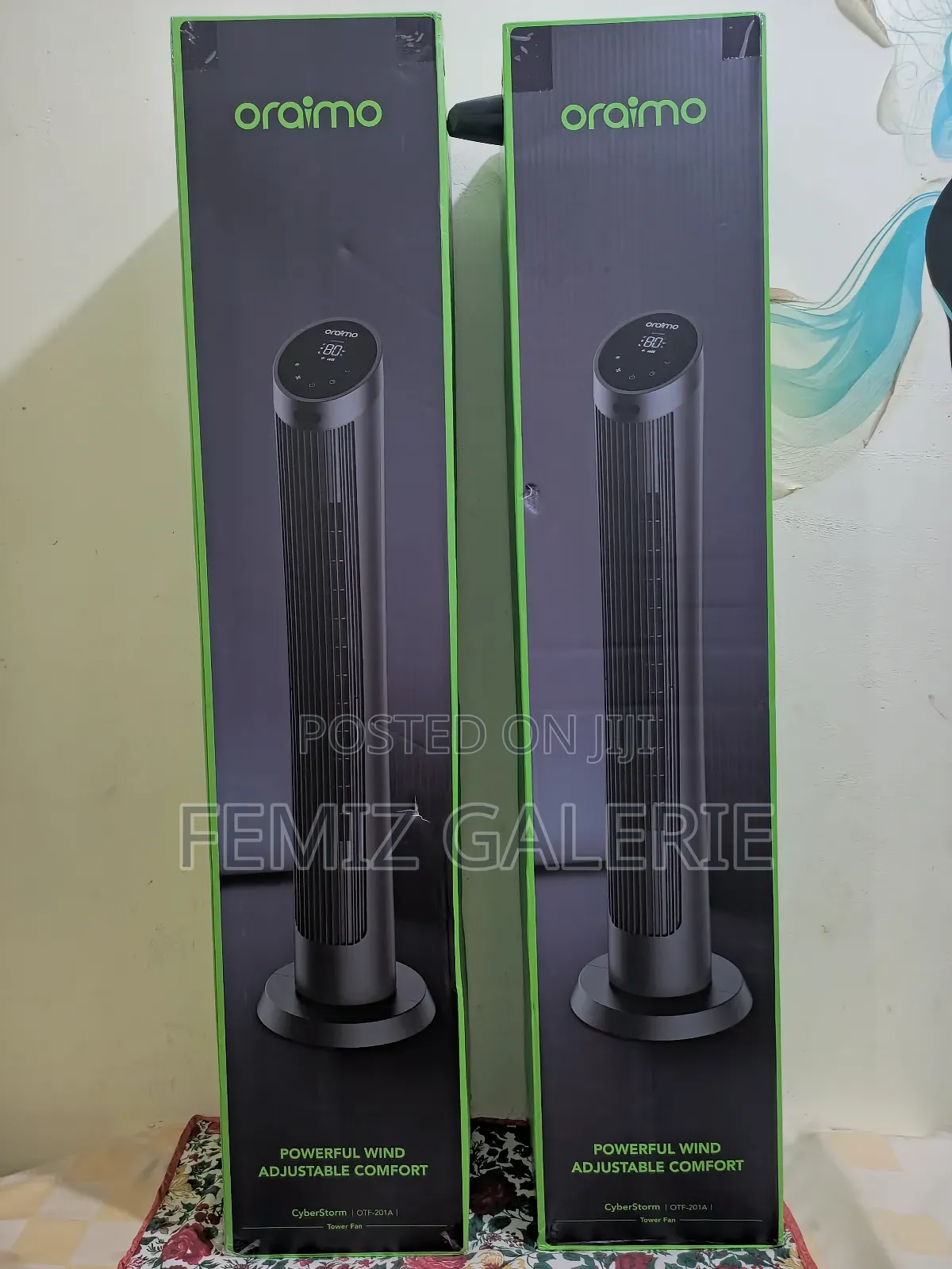 Oraimo Cyberstorm 40 Inch 50w Tower Fan