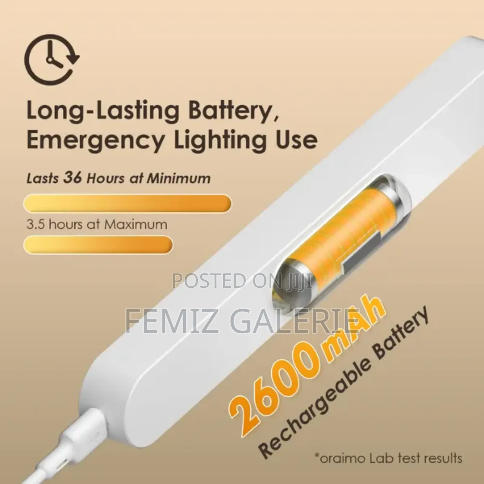 Oraimo Glowmagnetic Lumimag 5w 300 Lumens Magnetic Light 2pcs