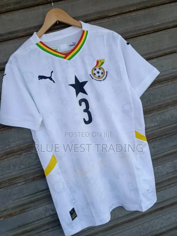 Ghana Black Stars 2025 Home Jersey