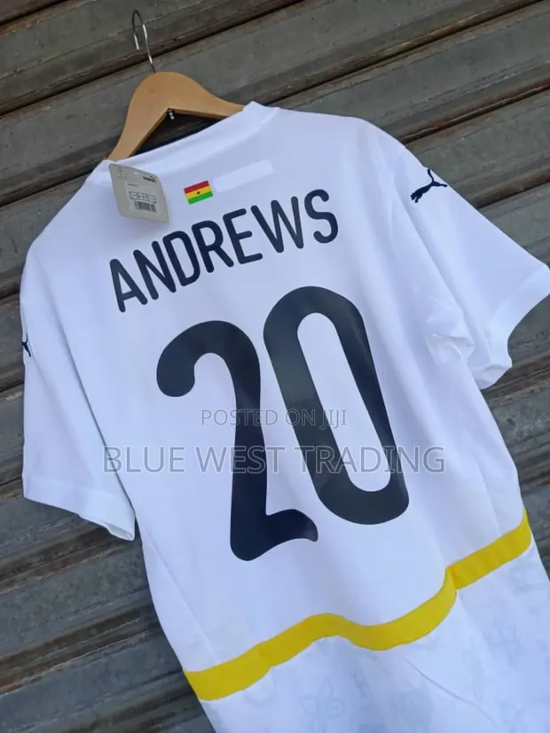 Ghana Black Stars 2025 Home Jersey in Accra Metropolitan