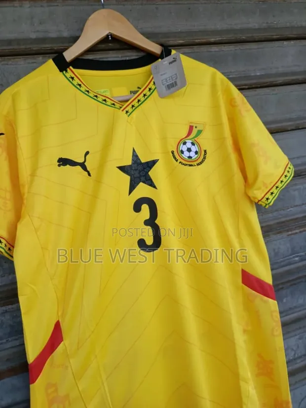 Ghana Black Stars 2025 Away Jersey