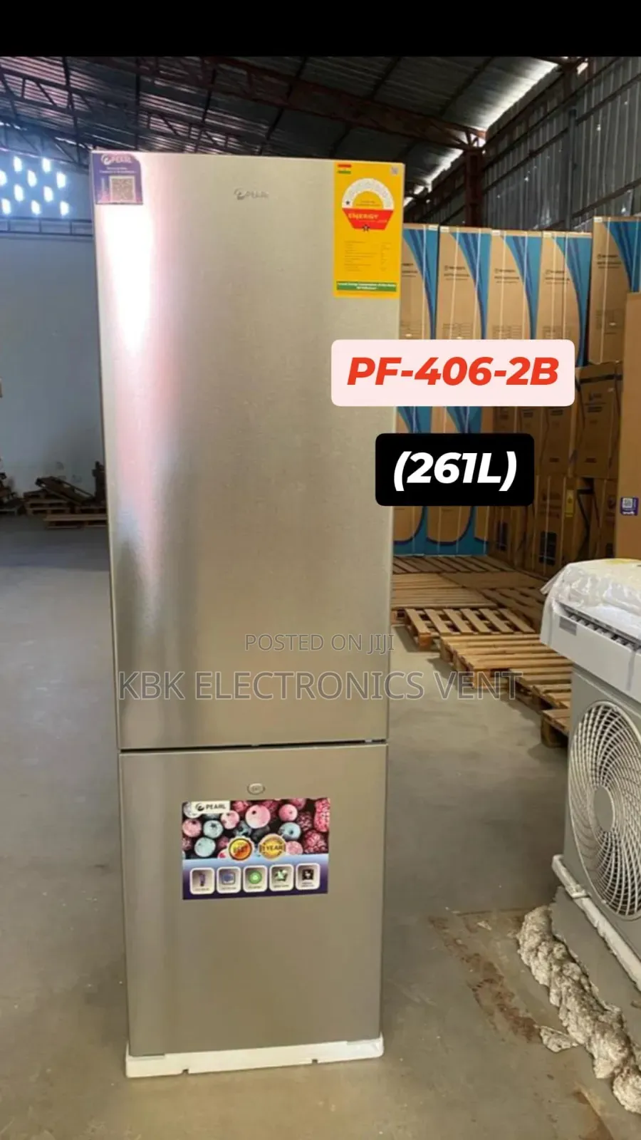 Pearl 261ltr Double Door Refrigerators