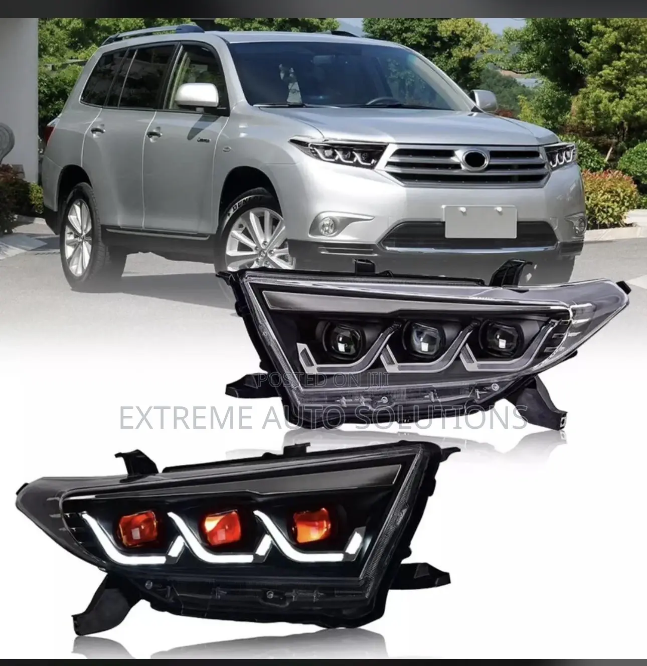 Highlander 2011 Spec Headlights