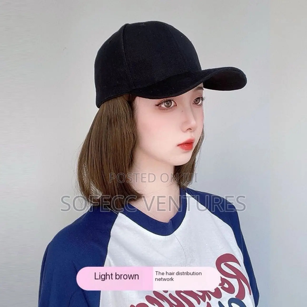Short Hair Baseball Cap