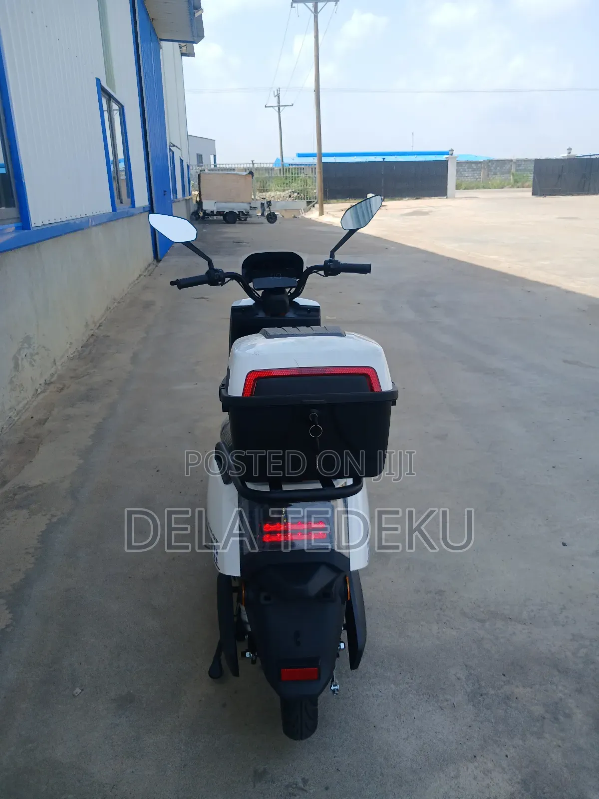 New Motorcycle 2025 White