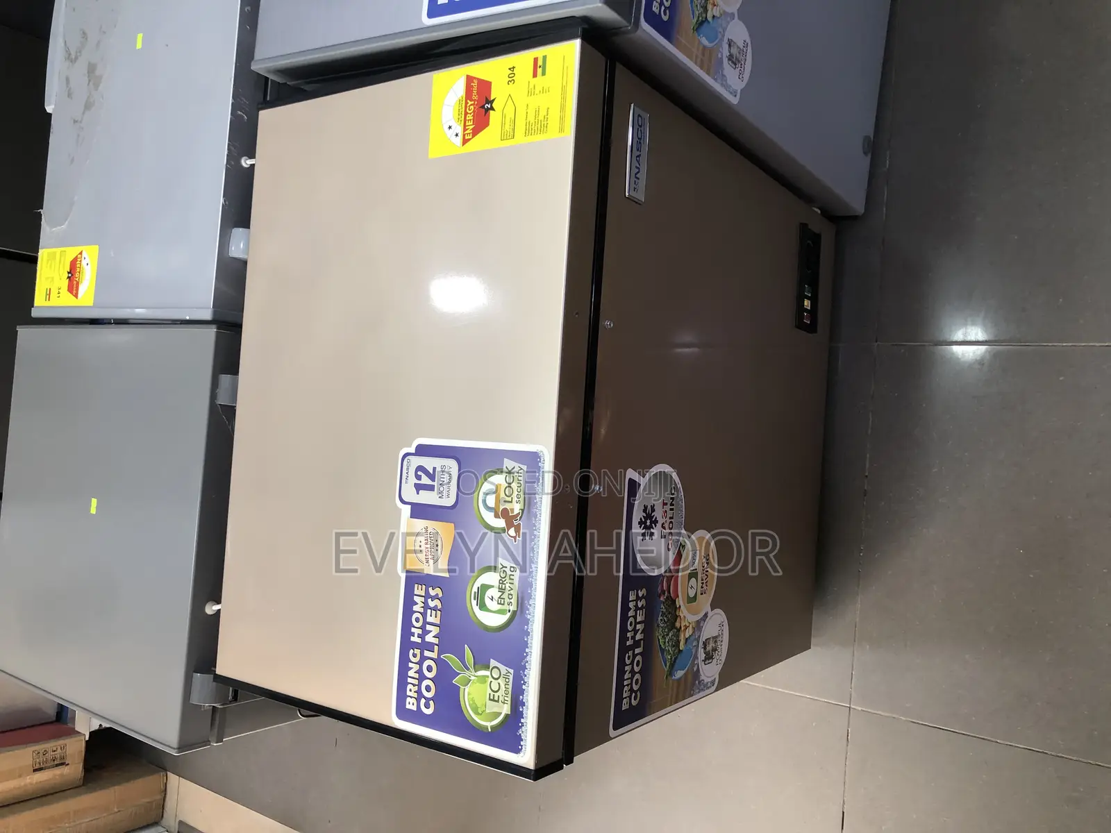 Fast Nasco Freezer 150 Liters With Gold Color Available