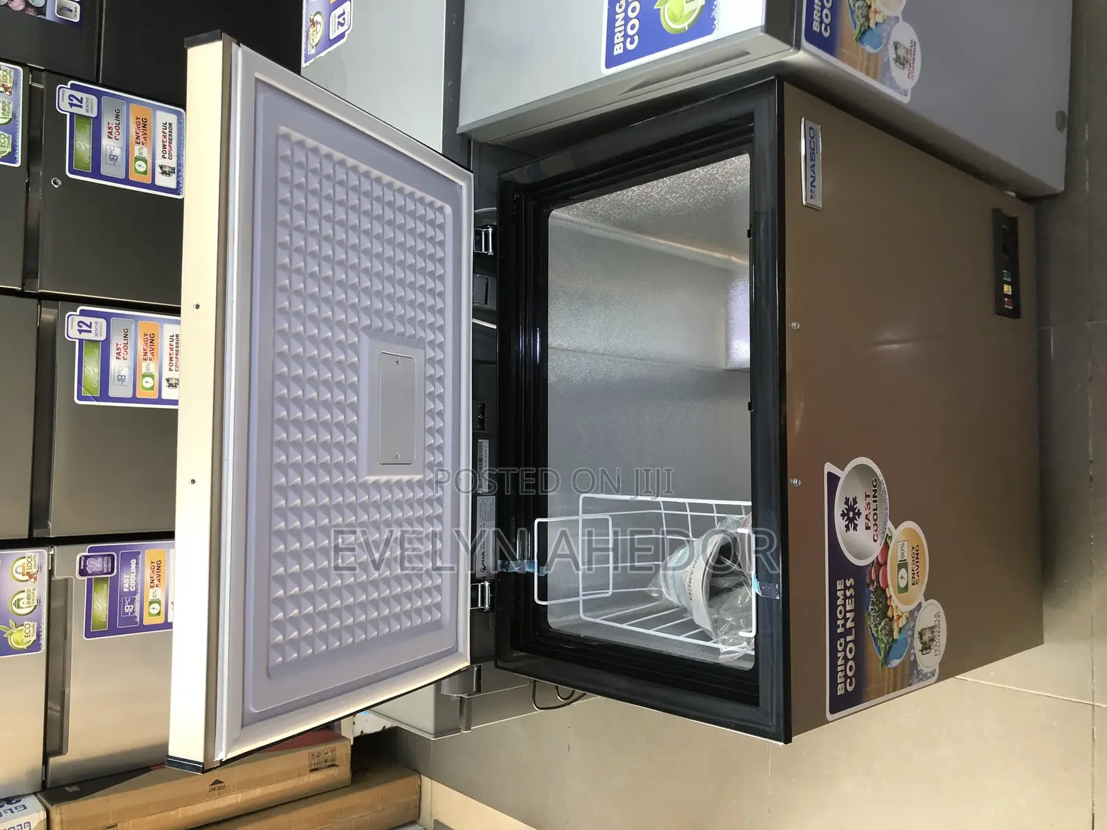 Fast Nasco Freezer 150 Liters With Gold Color Available