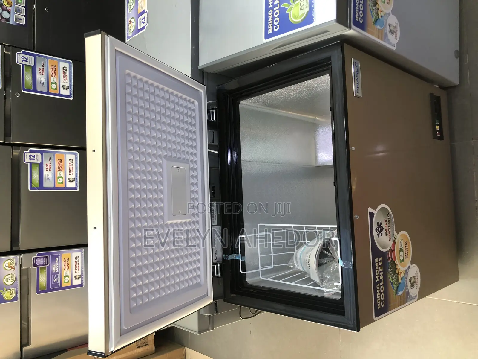 Fast Nasco Freezer 150 Liters With Gold Color Available