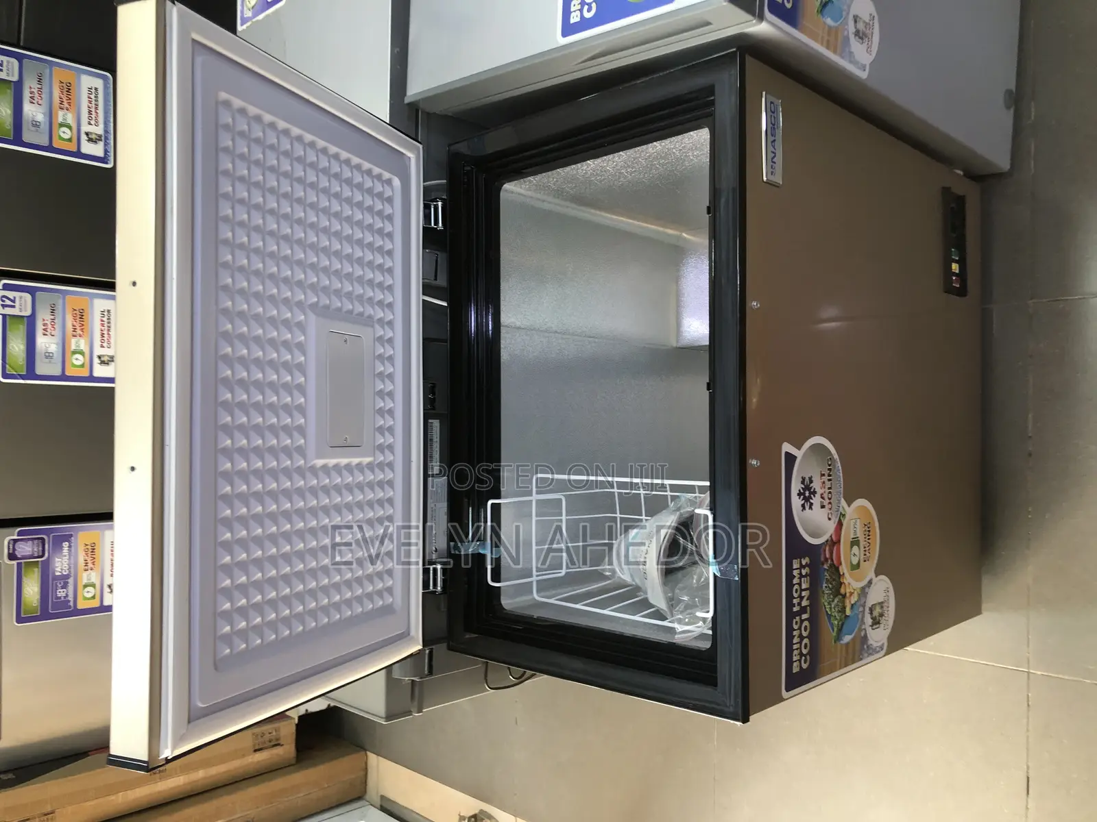 Fast Nasco Freezer 150 Liters With Gold Color Available