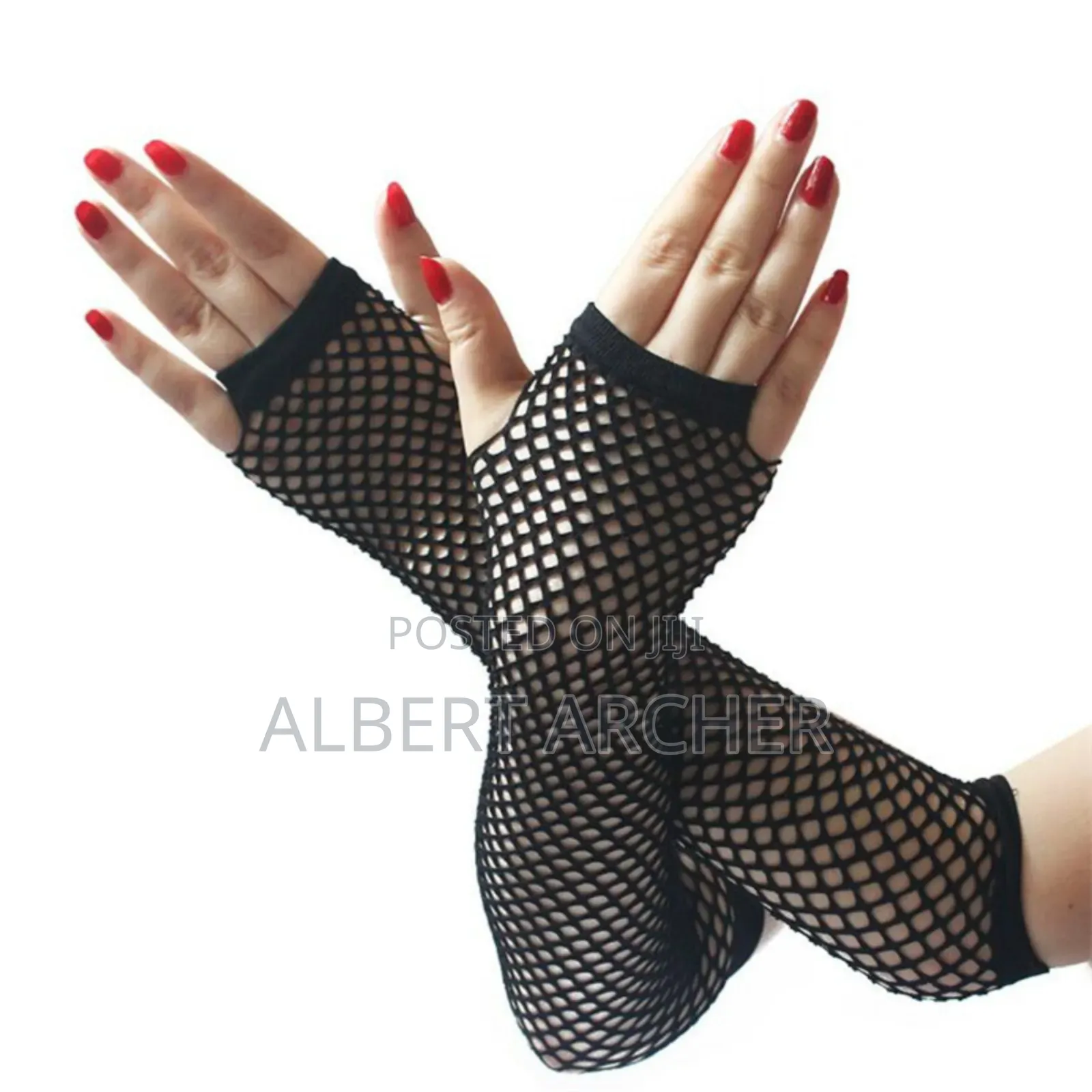 Fishnet Fingerless Gloves