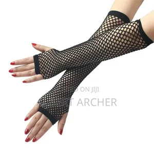 Fishnet Fingerless Gloves