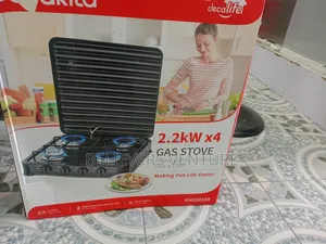 Decakila Durable 4 Burner Cooker Decakila Gas Cooker