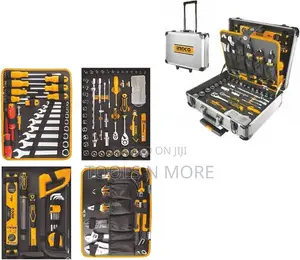 Ingco 147 Pieces Tools Set ( in Aluminum Hand Trolley)