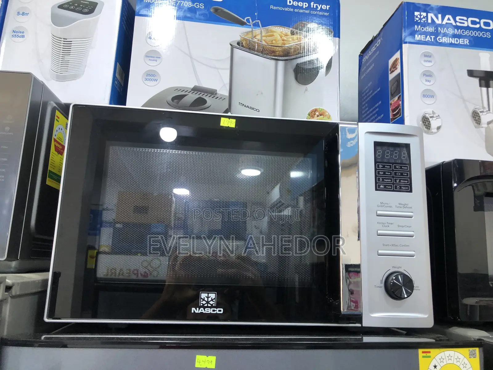 Ahof3dua Nasco Microwave Oven and Grill 36 Liters Available