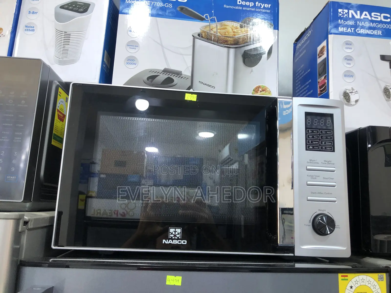 Ahof3dua Nasco Microwave Oven and Grill 36 Liters Available