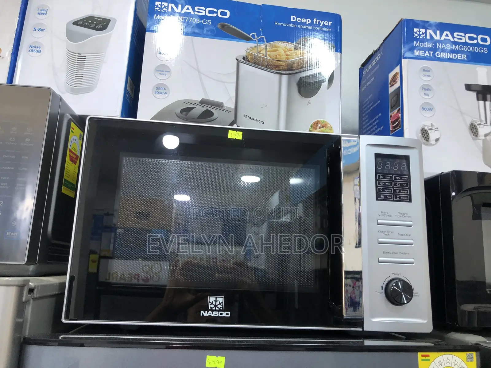Ahof3dua Nasco Microwave Oven and Grill 36 Liters Available