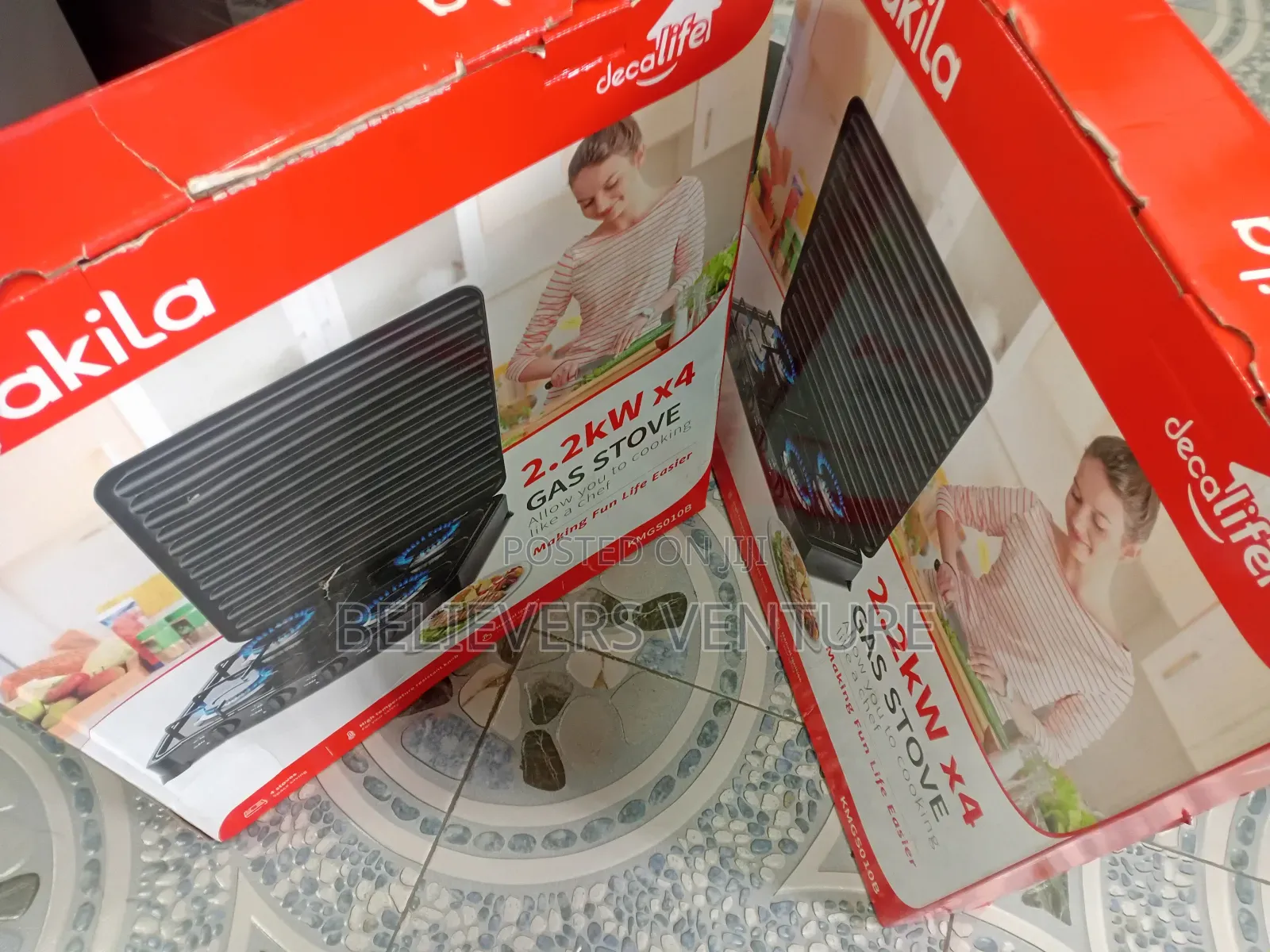 Decakila Happy Home Gas Cooker Decakila Cooker Stove