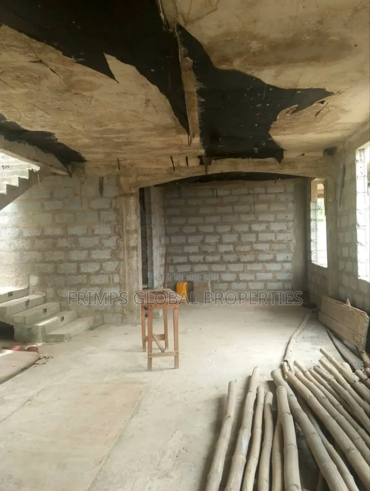 Uncompleted 4 Bedrooms Storey Building for Sale,$120,000. Dl