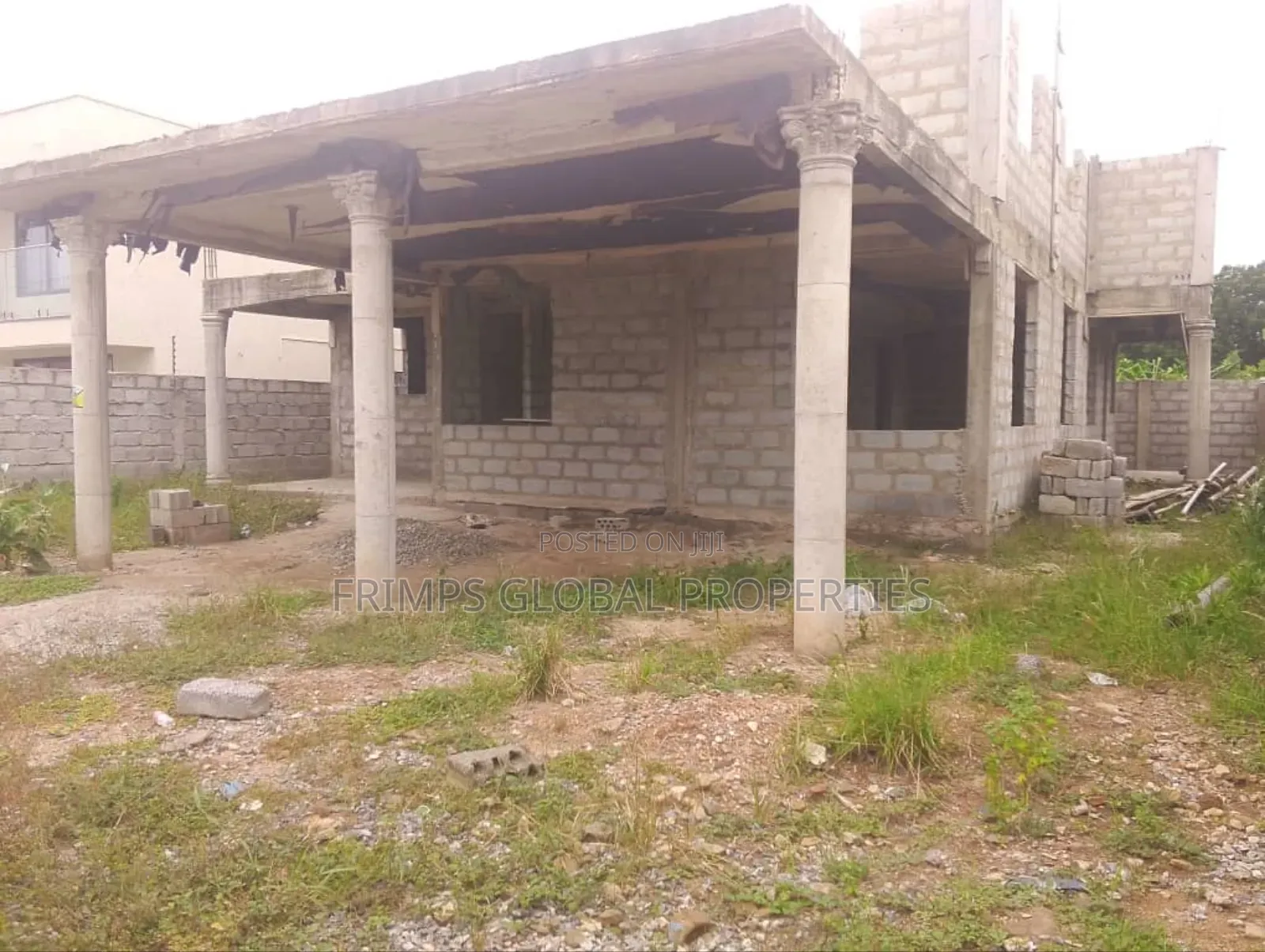 Uncompleted 4 Bedrooms Storey Building for Sale,$120,000. Dl