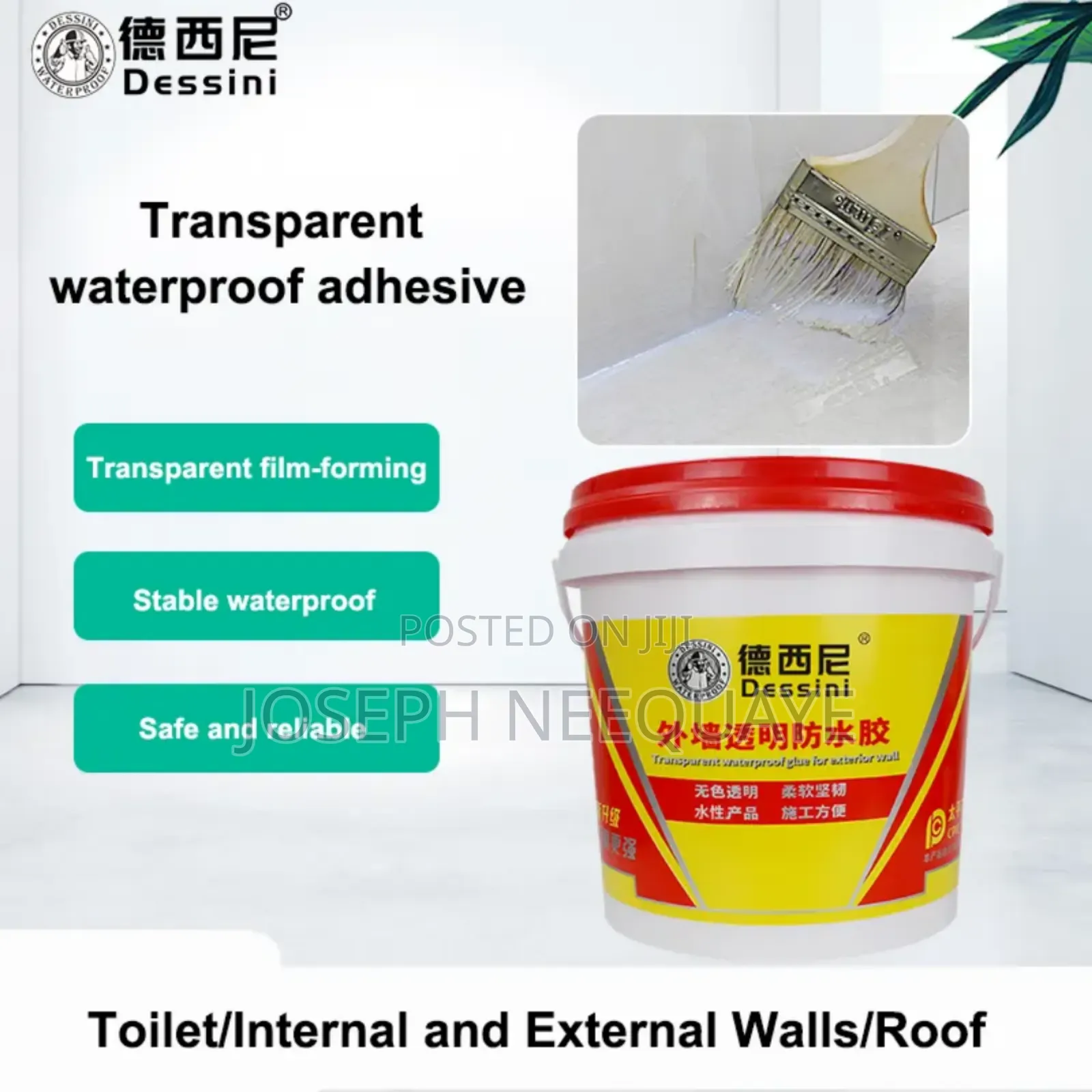 Waterproof Leak Repair Transparent Paint