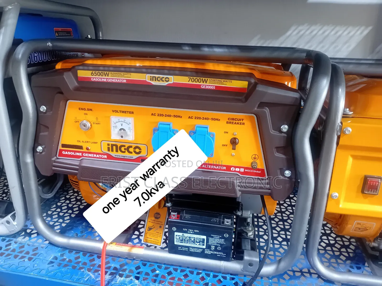 Advanced 7.0kva Ingco Petrol Generator