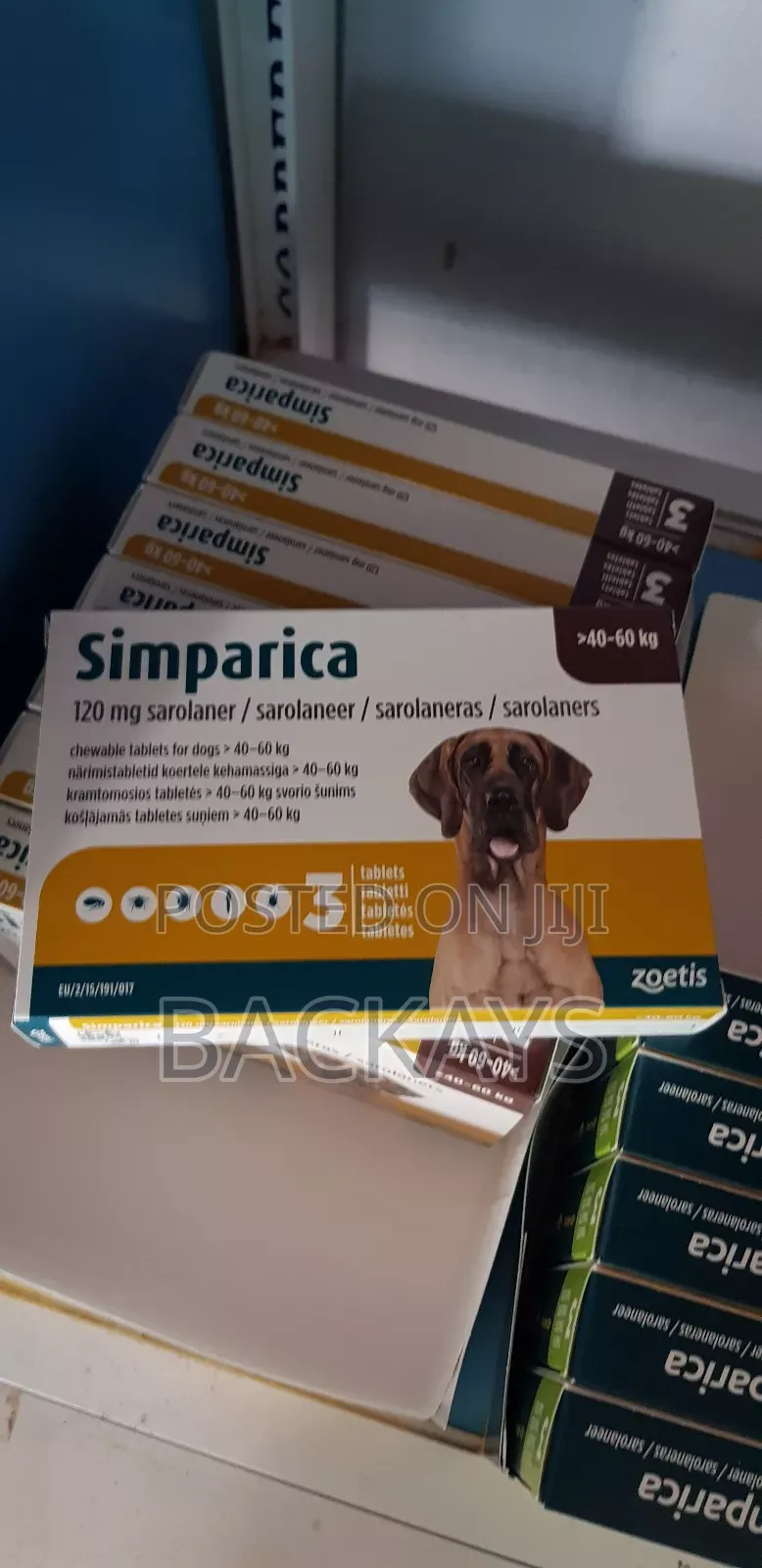 Simperica Anti Flea and Tick Tablets for All Dog Types