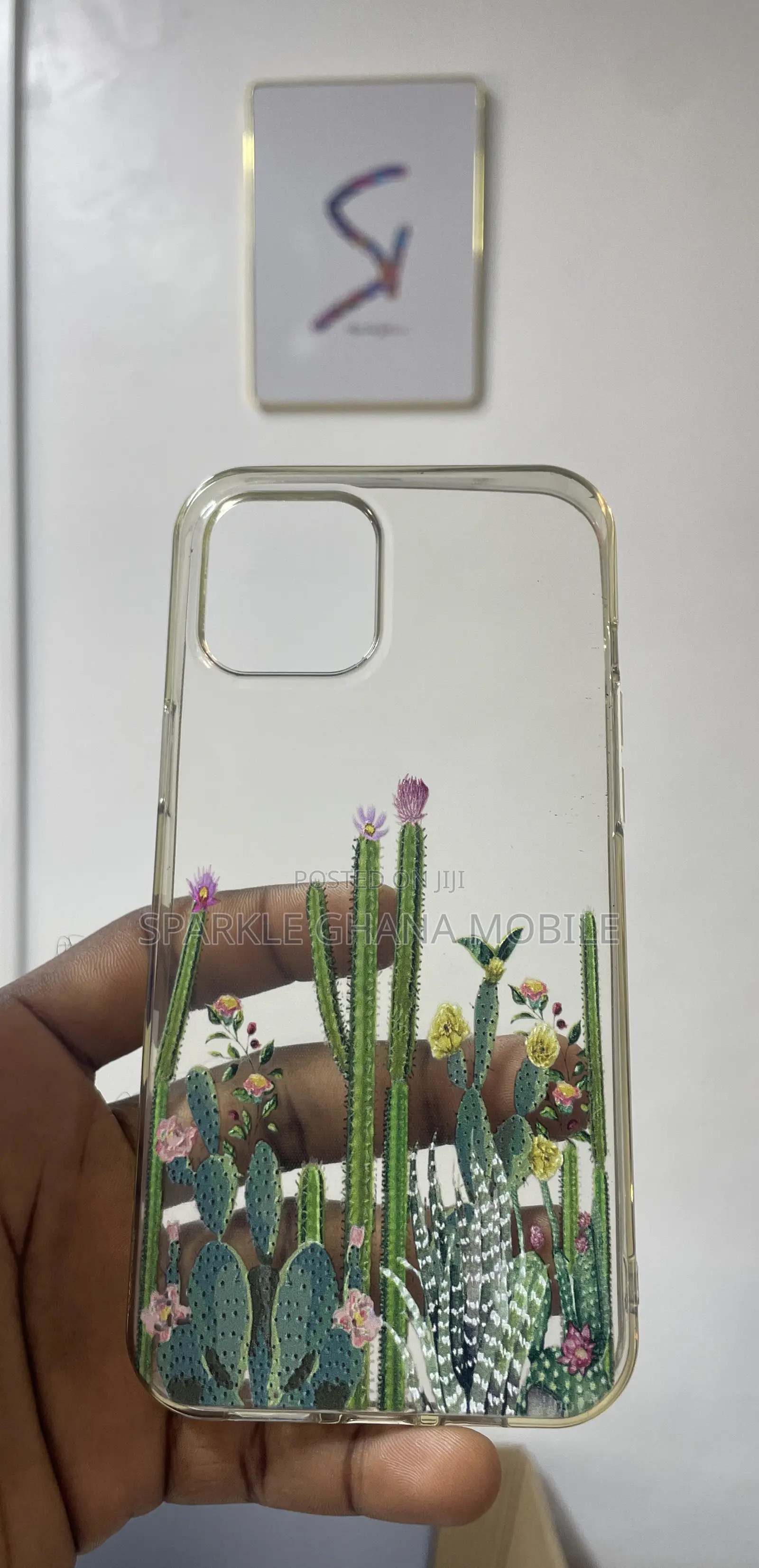 iPhone 12 Pro Max Cactus Design Case
