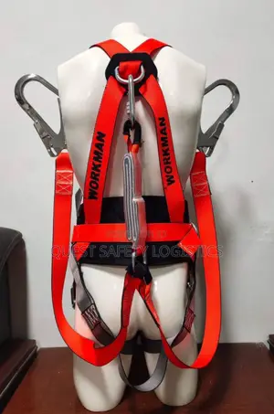 Full Body Harness With Lanyard