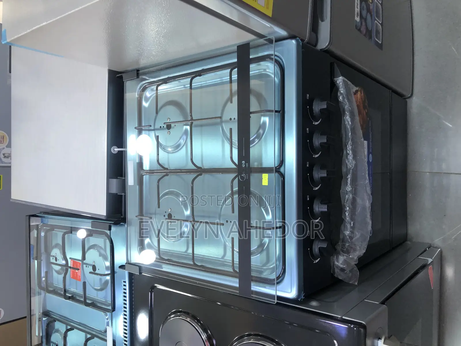 Fast Midea Gas Cooker 50 by 50 With 4 Burners