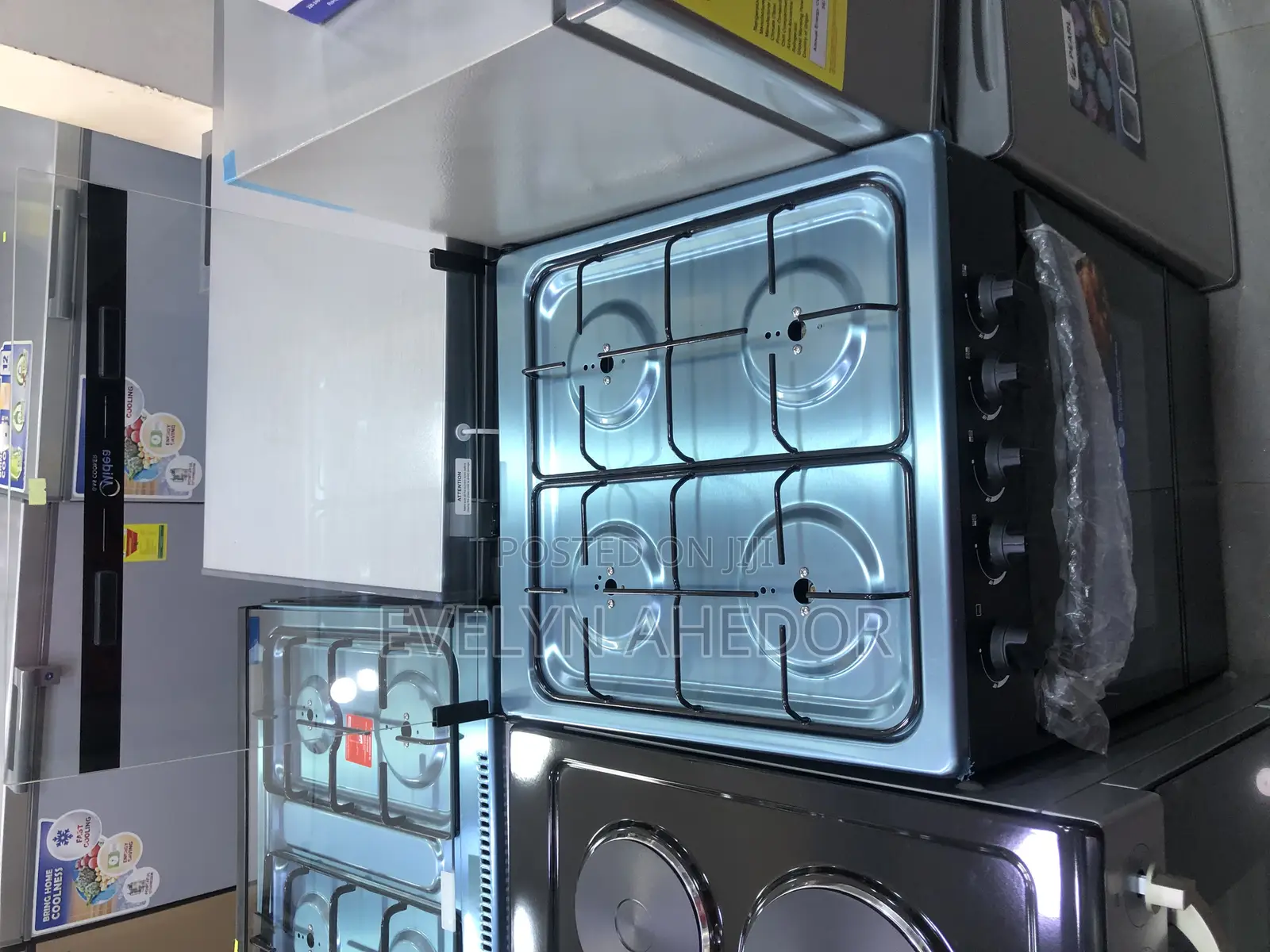 Fast Midea Gas Cooker 50 by 50 With 4 Burners