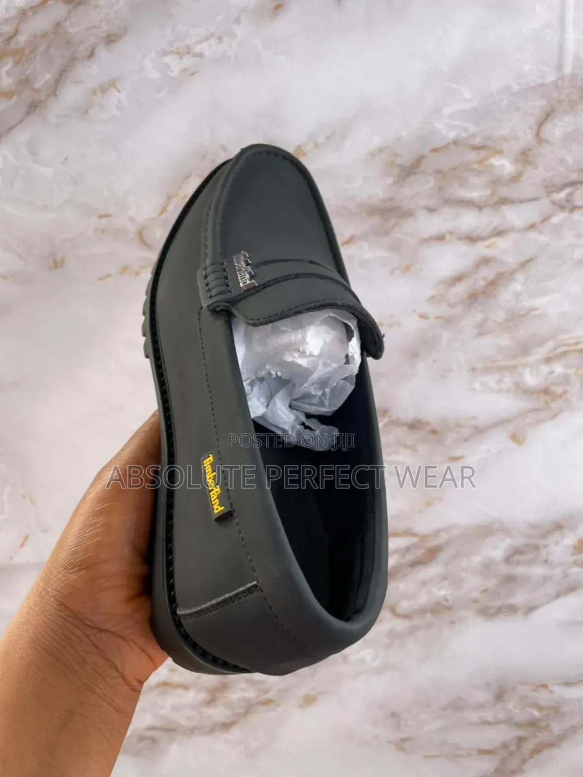 Original Black Timberland Shoe for Men
