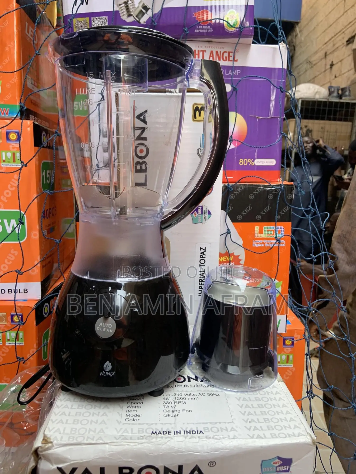 Nunix 1.5l Electric Blender