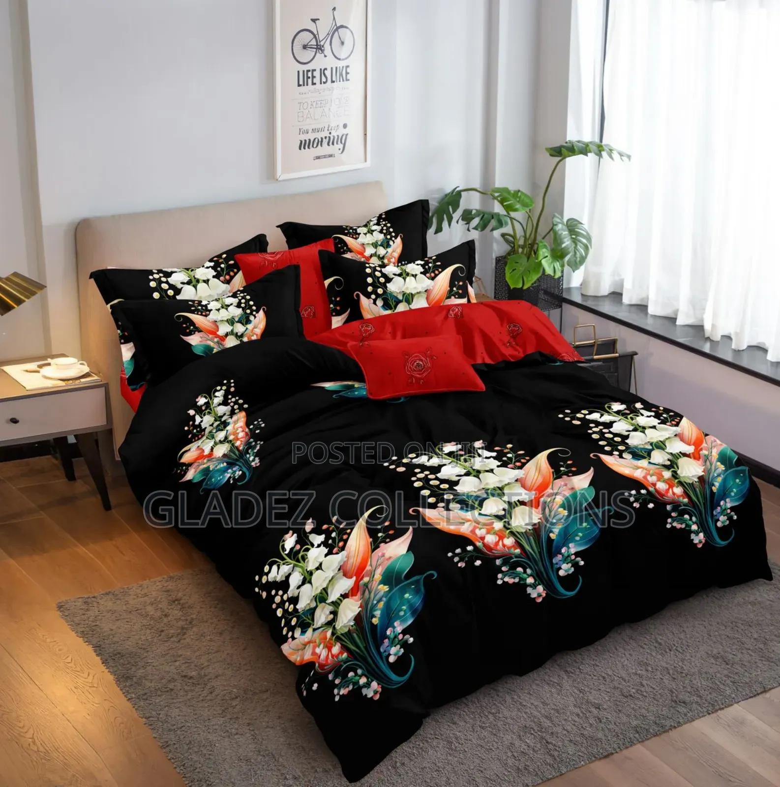 Super King Size Duvet 7pcs Set