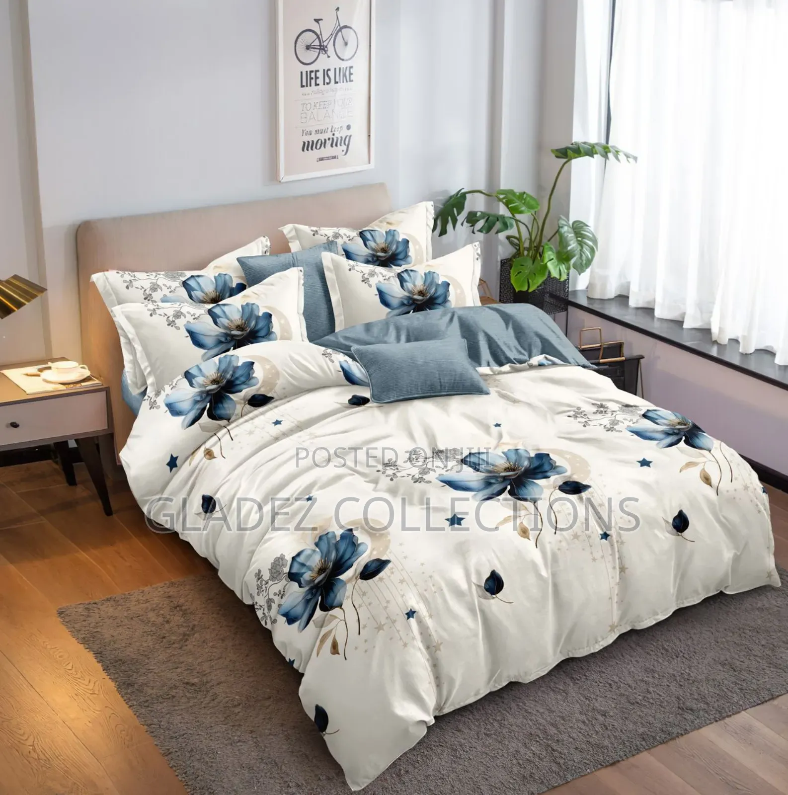 Super King Size Duvet 7pcs Set