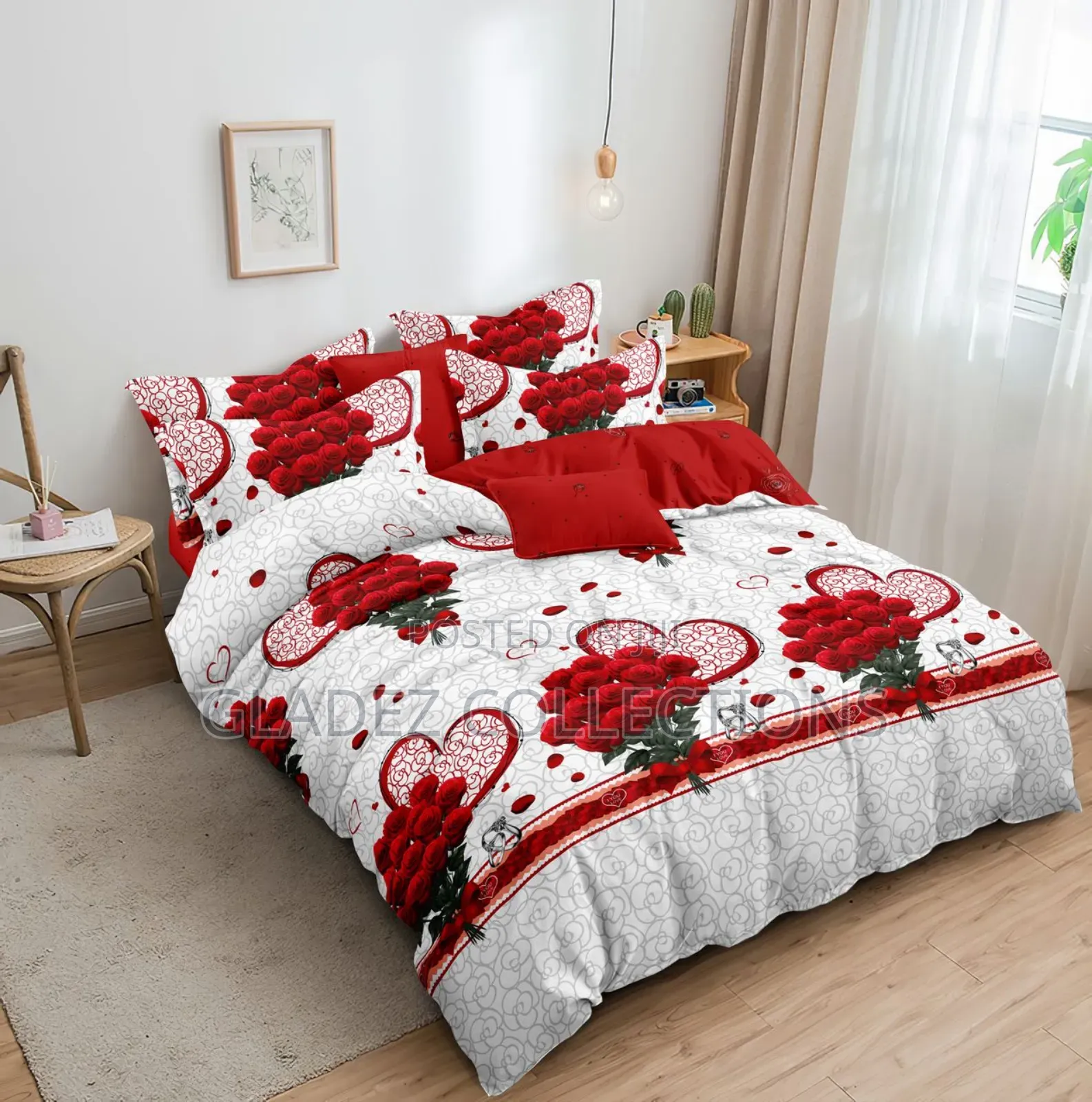 Super King Size Duvet 7pcs Set
