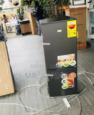 Quality Galaxy 200tm Bottom Freezer Fridge(Dark Gray).