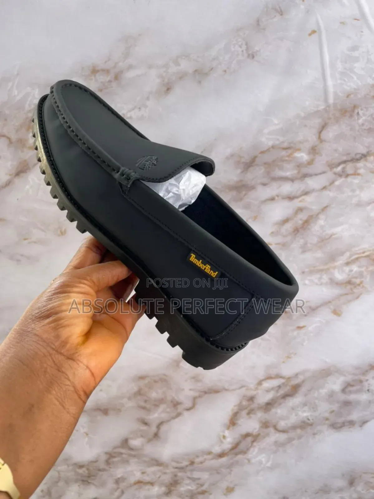 Original Black Timberland Shoe for Men