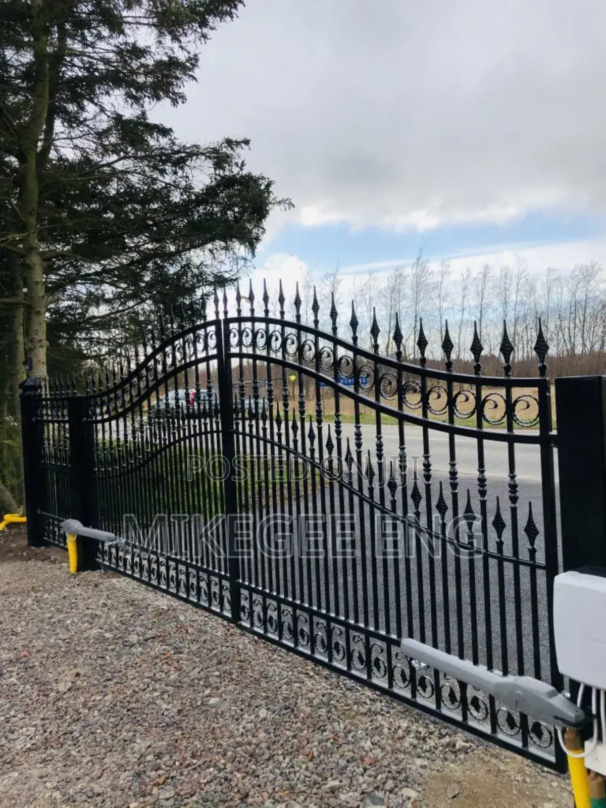 Professional Gate Automation System Installation