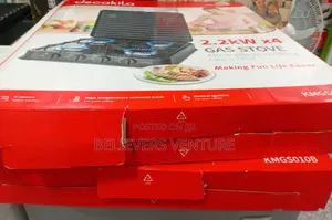 Chef's Perfect Decakila 4 Gas Stove Decakila Cooker Stove