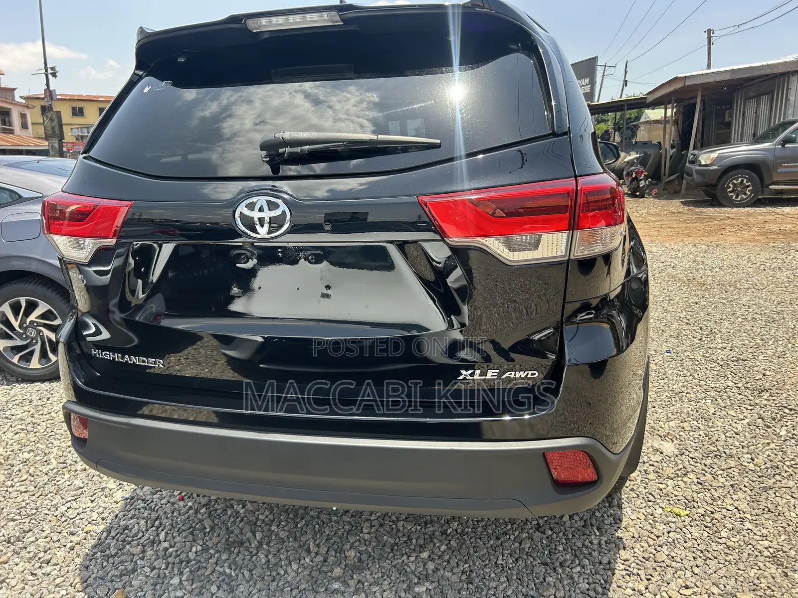 Toyota Highlander XLE 2019 Black